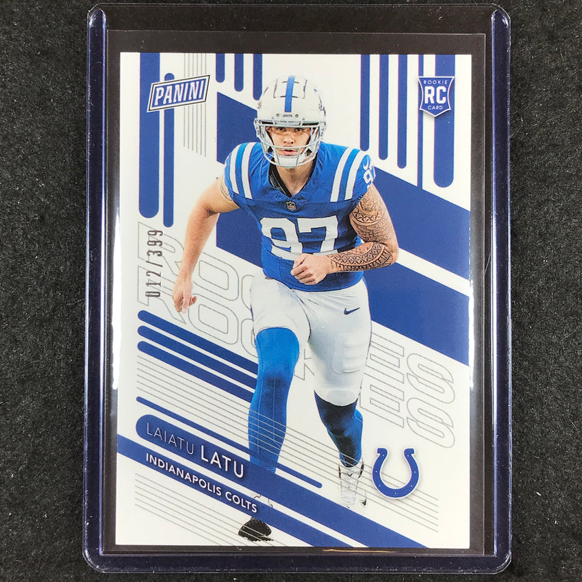 2024 Panini National Silver Pack LAIATU LATU Rookies Base 12/399