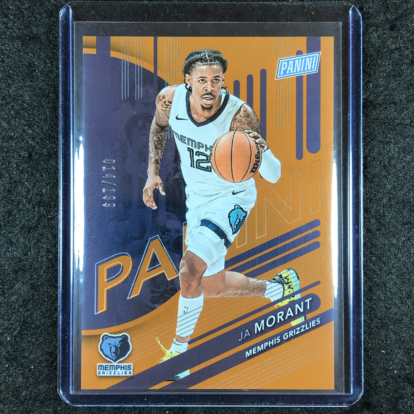 2024 Panini National Silver Pack JA MORANT Base Orange 14/199