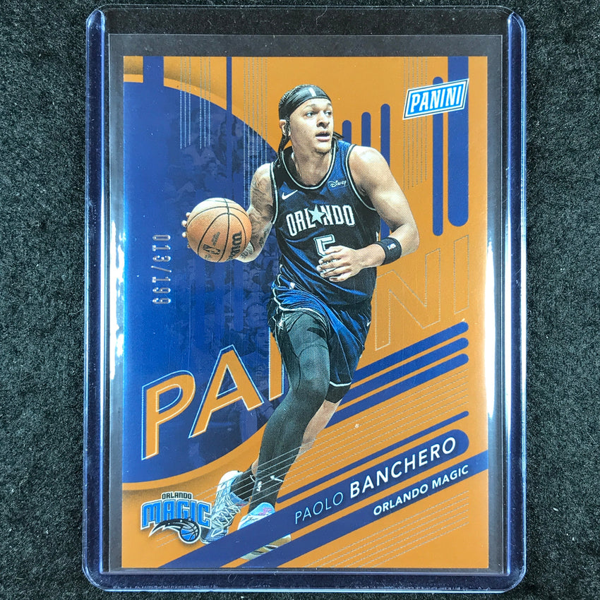 2024 Panini National Silver Pack PAOLO BANCHERO Base Orange 13/199