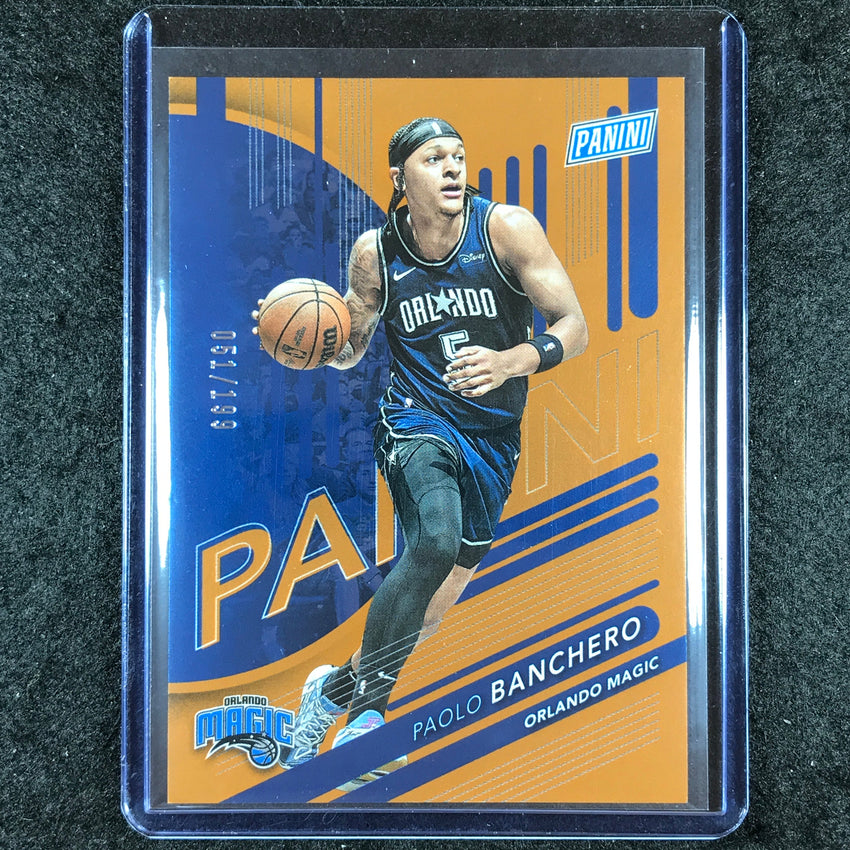 2024 Panini National Silver Pack PAOLO BANCHERO Base Orange 51/199