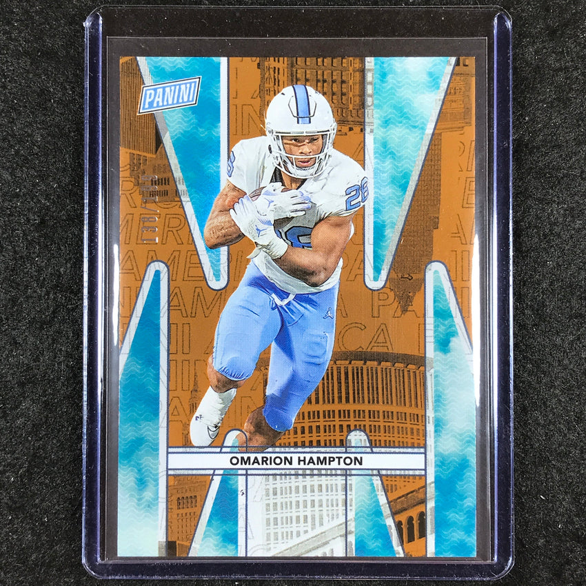 2024 Panini National Silver Pack OMARION HAMPTON Prospects Orange 138/199