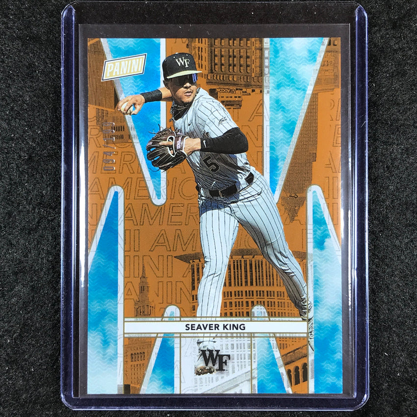 2024 Panini National Silver Pack SEAVER KING Prospects Orange 94/199