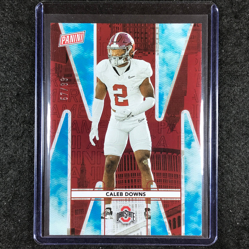 2024 Panini National Silver Pack CALEB DOWNS Prospect Red 57/99