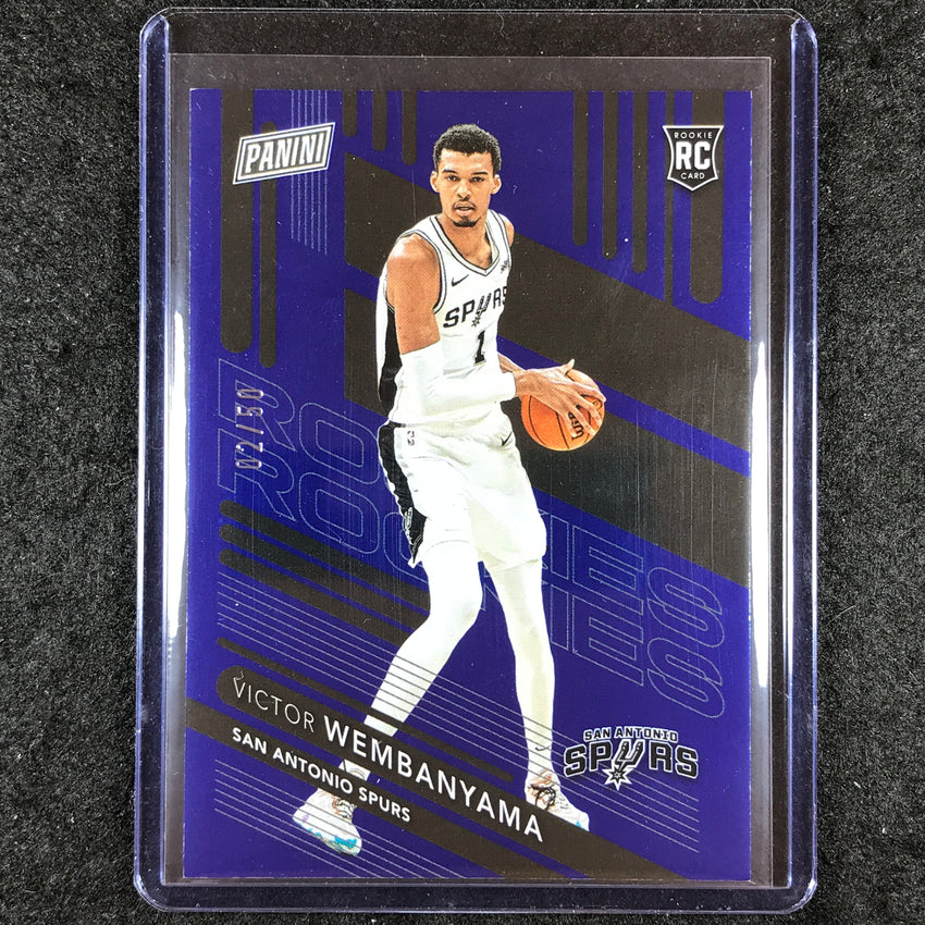 2024 Panini National Silver Pack VICTOR WEMBANYAMA Rookies 2/50