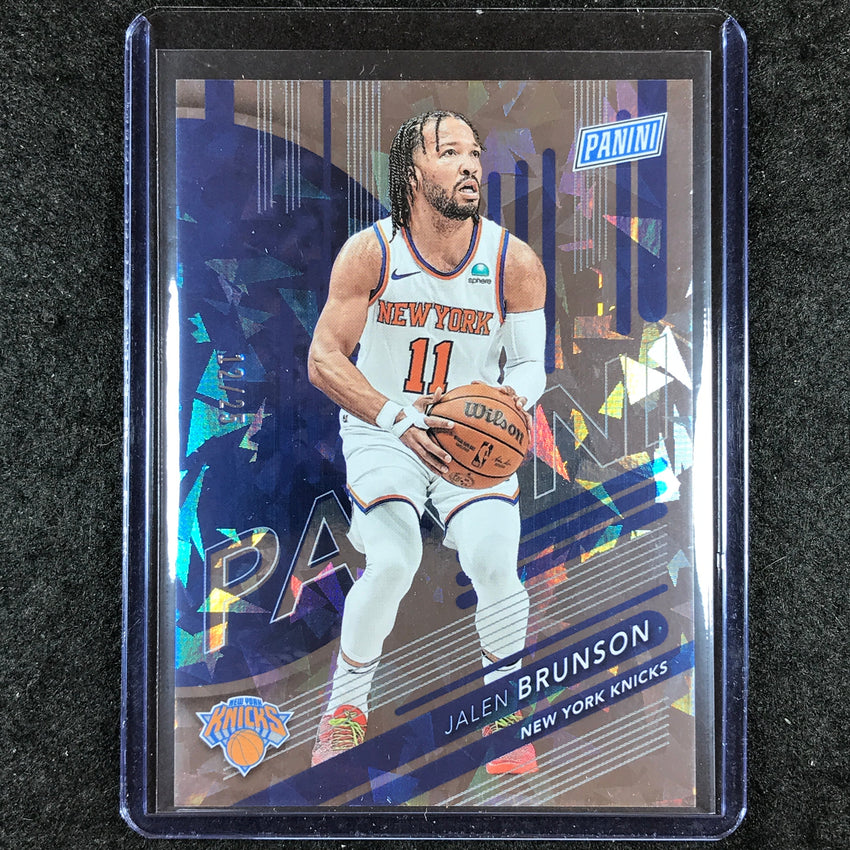 2024 Panini National Silver Pack JALEN BRUNSON Base Cracked Ice 12/25