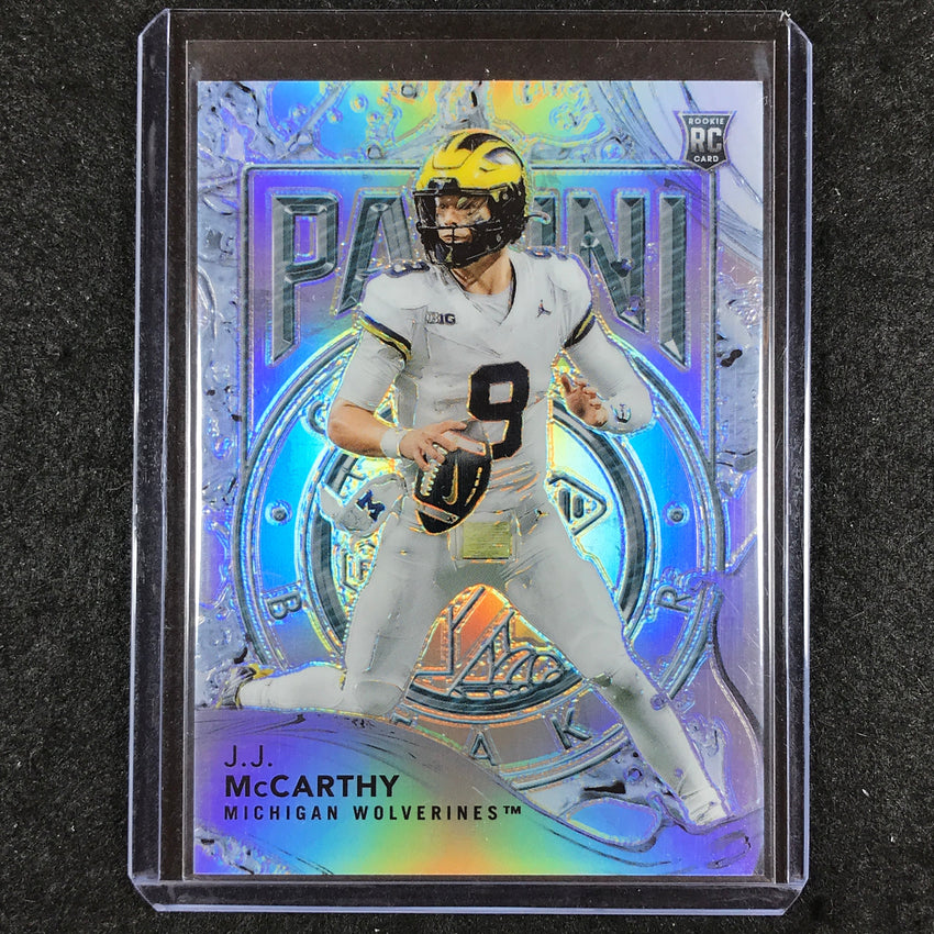 2024 Panini National Case Breaker J.J. MCCARTHY Rookie Splash 17/25