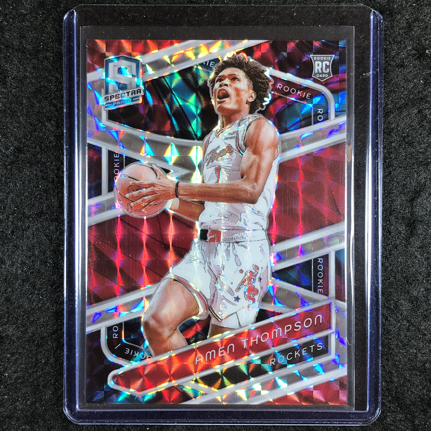 2023-24 Spectra AMEN THOMPSON Rookie Base Interstellar 6/99 #150