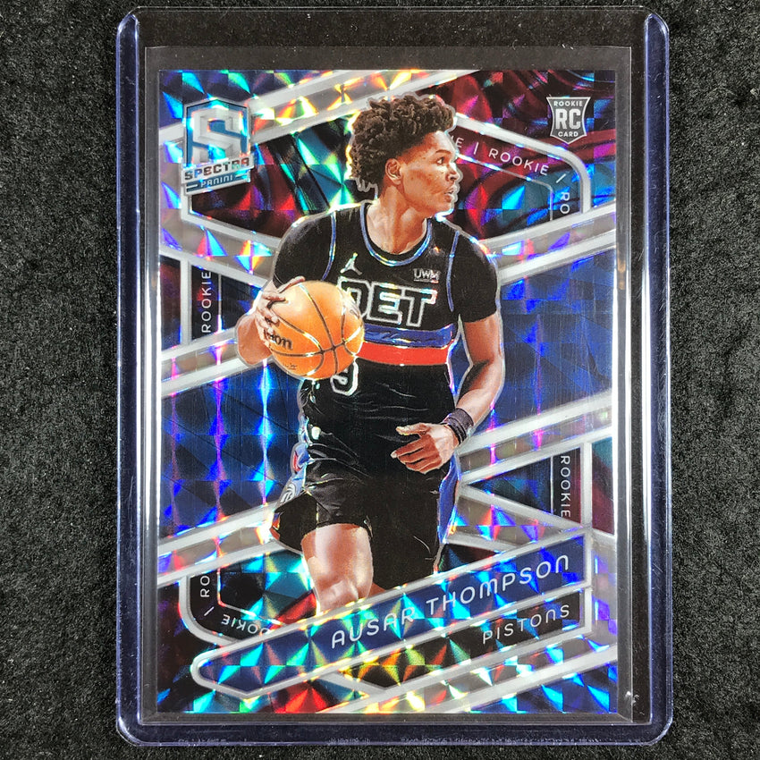 2023-24 Spectra AUSAR THOMPSON Rookie Base Interstellar 55/99 #156