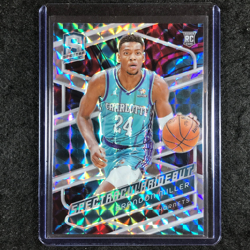 2023-24 Spectra BRANDON MILLER Rookie Spectacular Debut Interstellar 70/99 #193