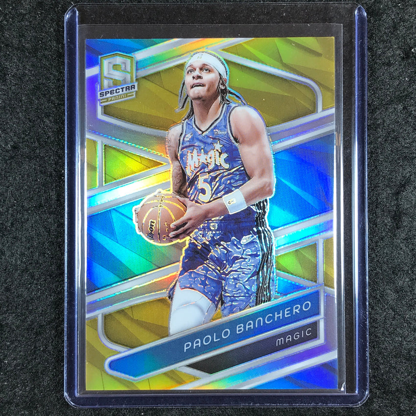 2023-24 Spectra PAOLO BANCHERO Base Gold 8/10 #103