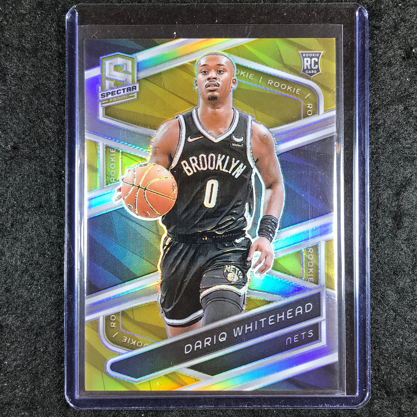 2023-24 Spectra DARIQ WHITEHEAD Rookie Base Gold 9/10 #172