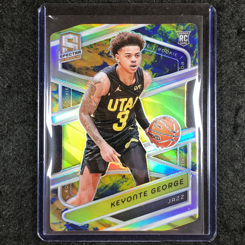 2023-24 Spectra KEYONTE GEORGE Rookie Base Universal Die-Cut 3/8 #135