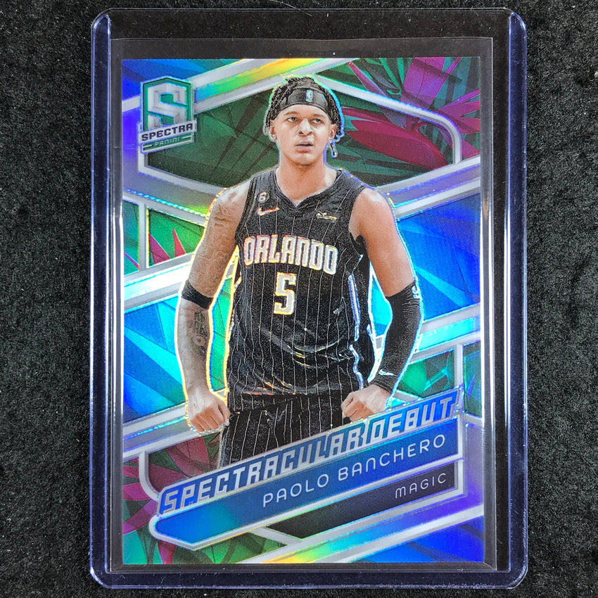 2023-24 Spectra PAOLO BANCHERO Spectacular Debut Menagerie SP #181