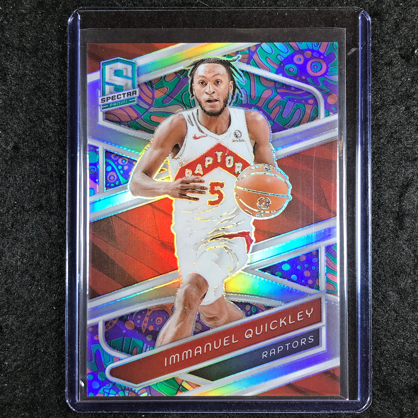 2023-24 Spectra IMMANUEL QUICKLEY Base Psychedelic SSP #64
