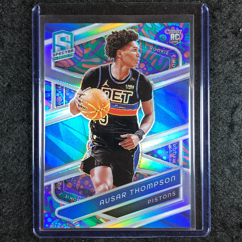 2023-24 Spectra AUSAR THOMPSON Rookie Base Psychedelic SSP #156