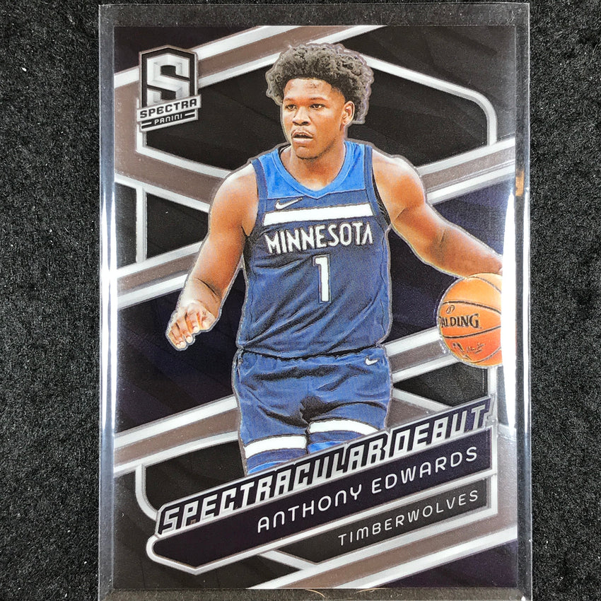 2023-24 Spectra ANTHONY EDWARDS Base Spectacular Debut #197