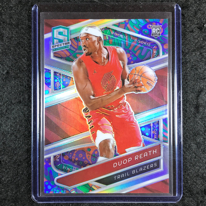 2023-24 Spectra DUOP REATH Rookie Base Psychedelic SSP #165