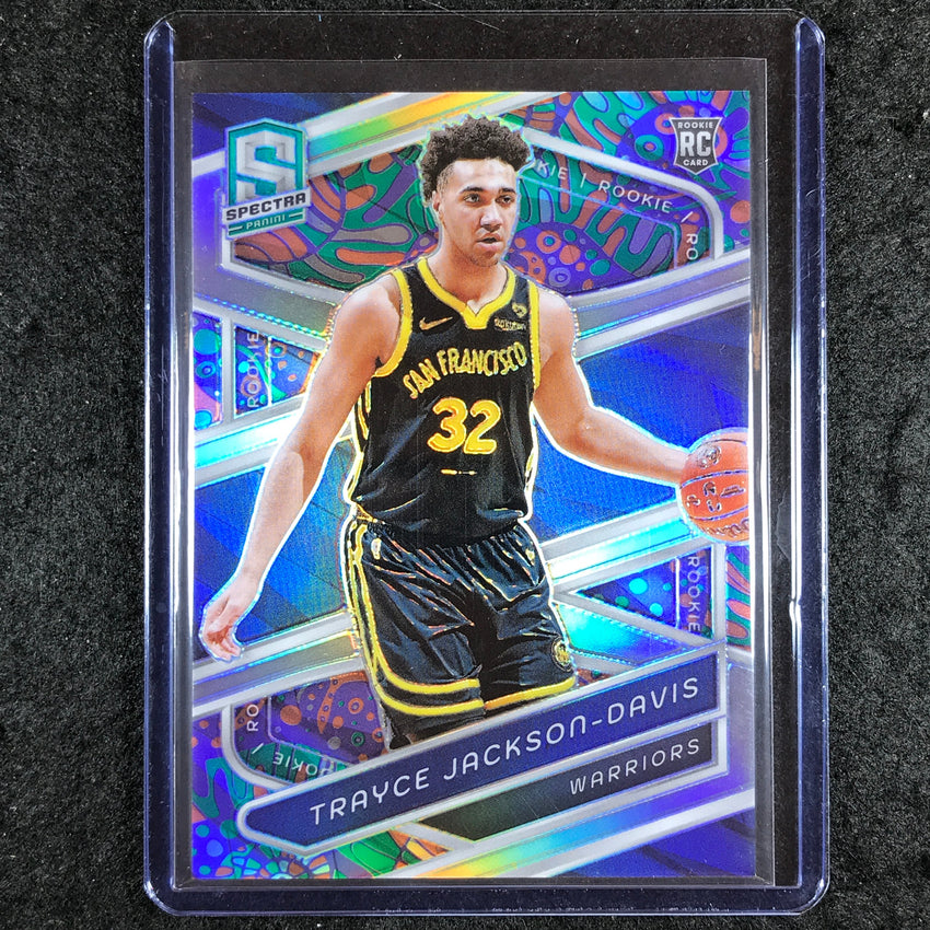 2023-24 Spectra TRAYCE JACKSON-DAVIS Rookie Base Psychedelic SSP #175