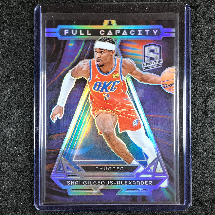 2023-24 Spectra SHAI GILGEOUS-ALEXANDER Full Capacity SSP #9