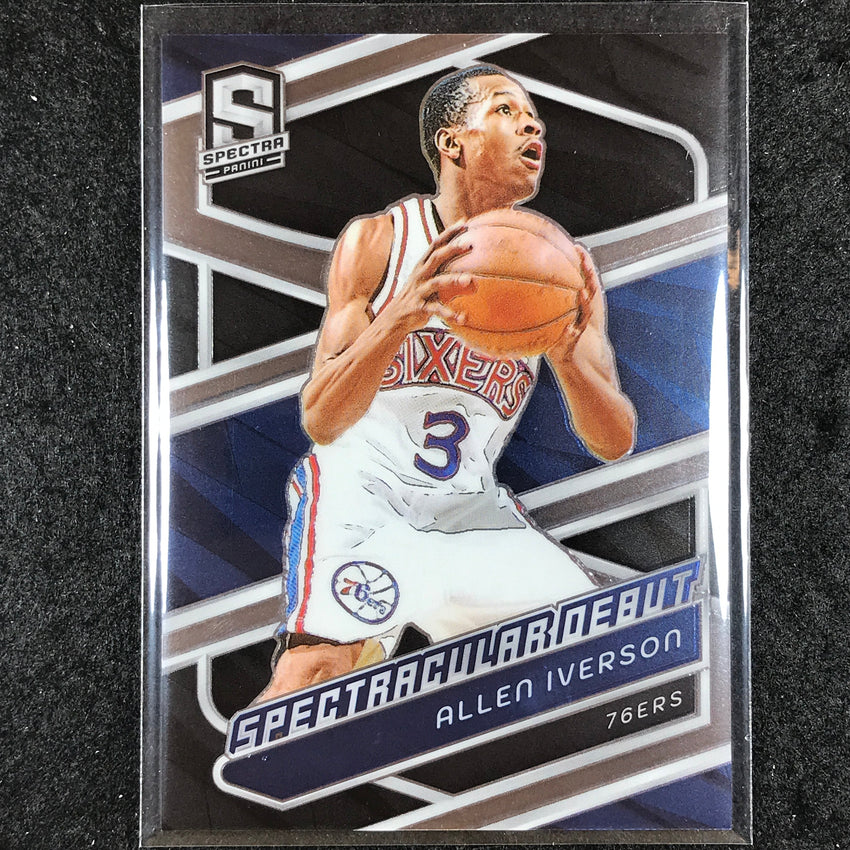 2023-24 Spectra ALLEN IVERSON Base Spectacular Debut #198