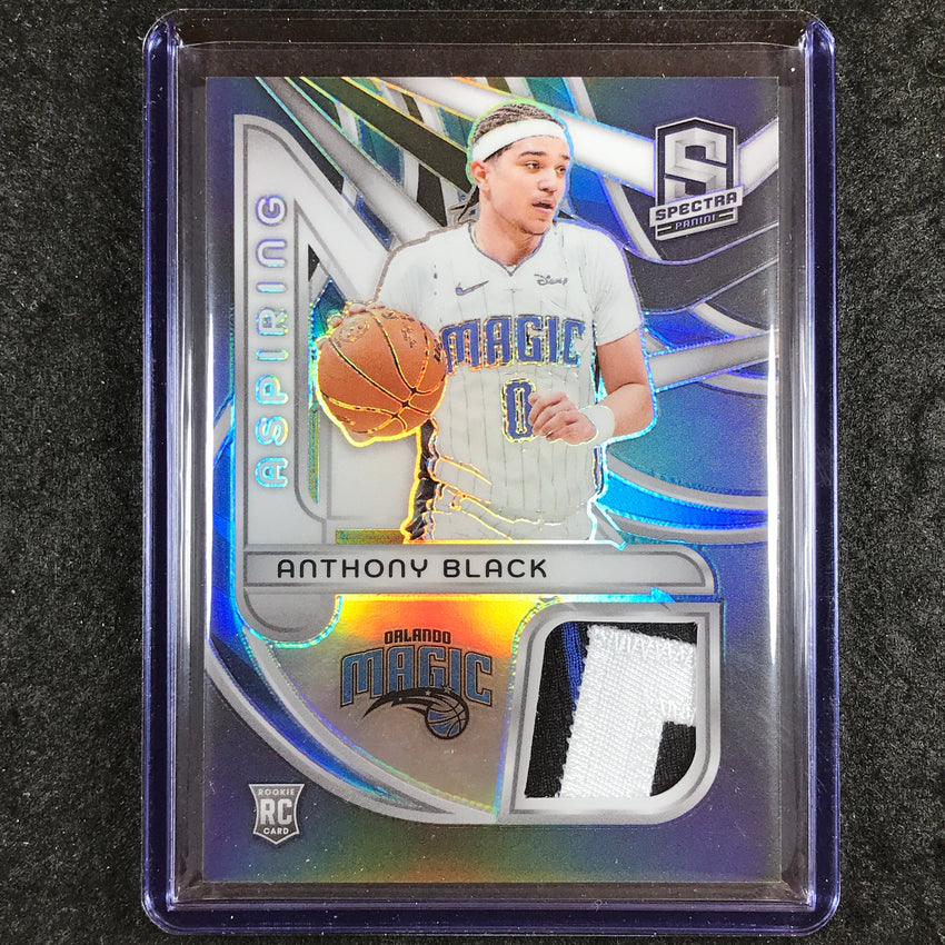 2023-24 Spectra ANTHONY BLACK Aspiring Rookie Patch Relic Base 87/149