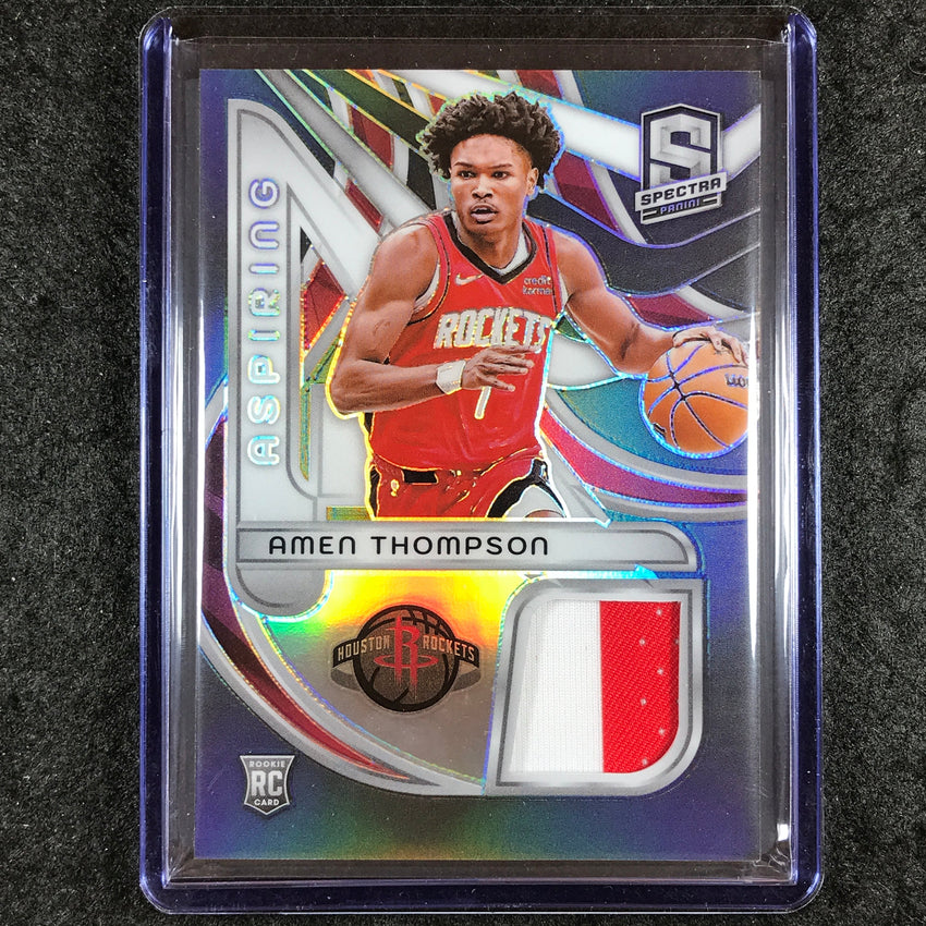 2023-24 Spectra AMEN THOMPSON Aspiring Rookie Patch Relic Base 49/149