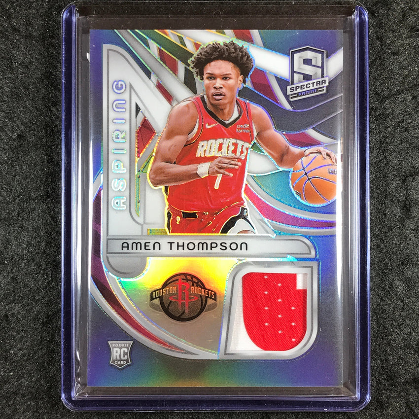 2023-24 Spectra AMEN THOMPSON Aspiring Rookie Patch Relic Base 131/149