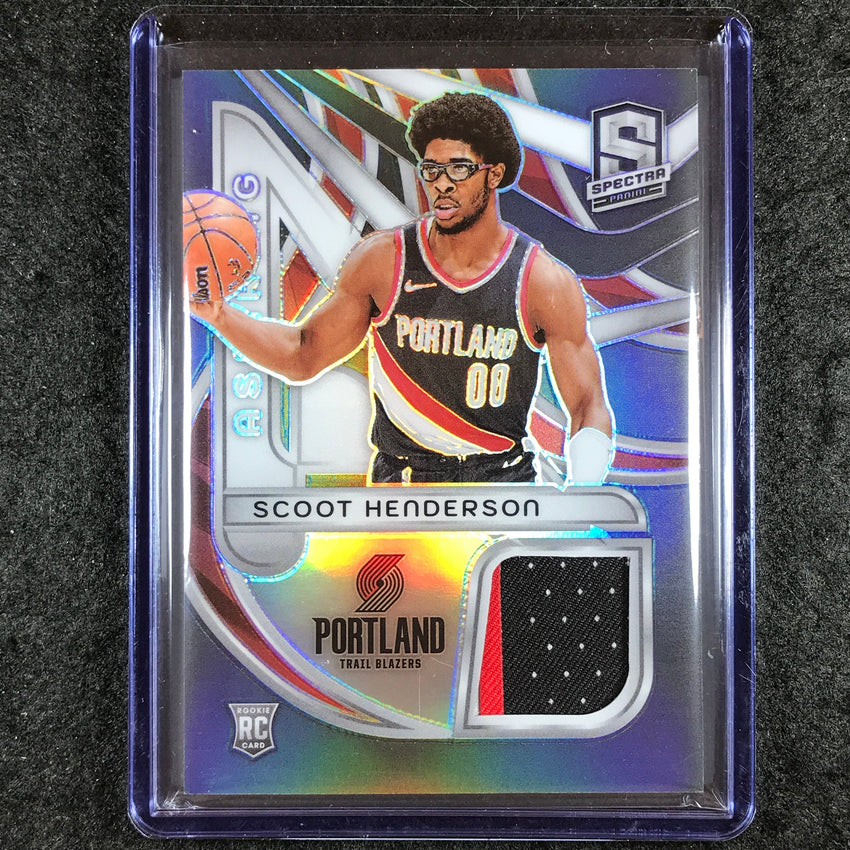 2023-24 Spectra SCOOT HENDERSON Aspiring Rookie Patch Relic Base 45/149
