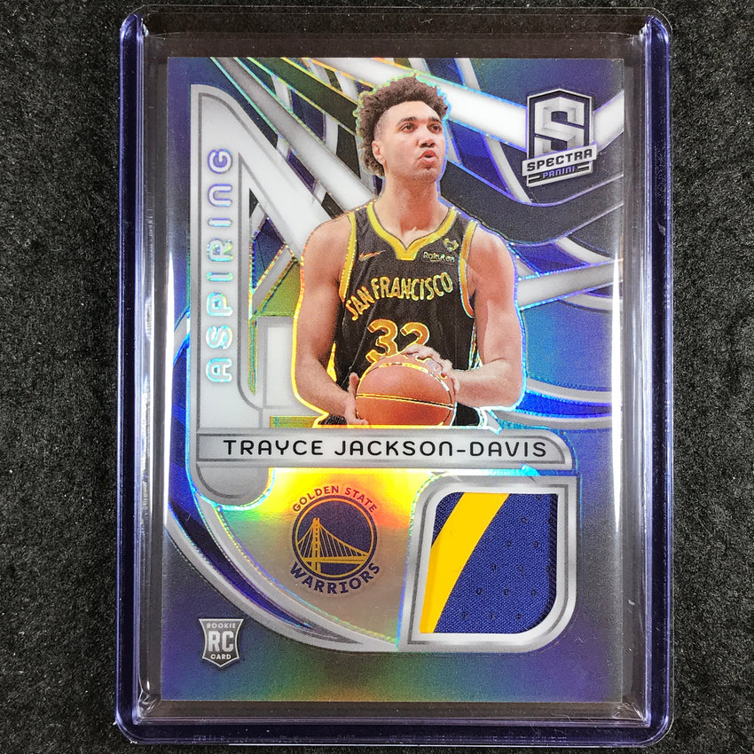 2023-24 Spectra TRAYCE JACKSON-DAVIS Aspiring Rookie Patch Relic Base 50/149
