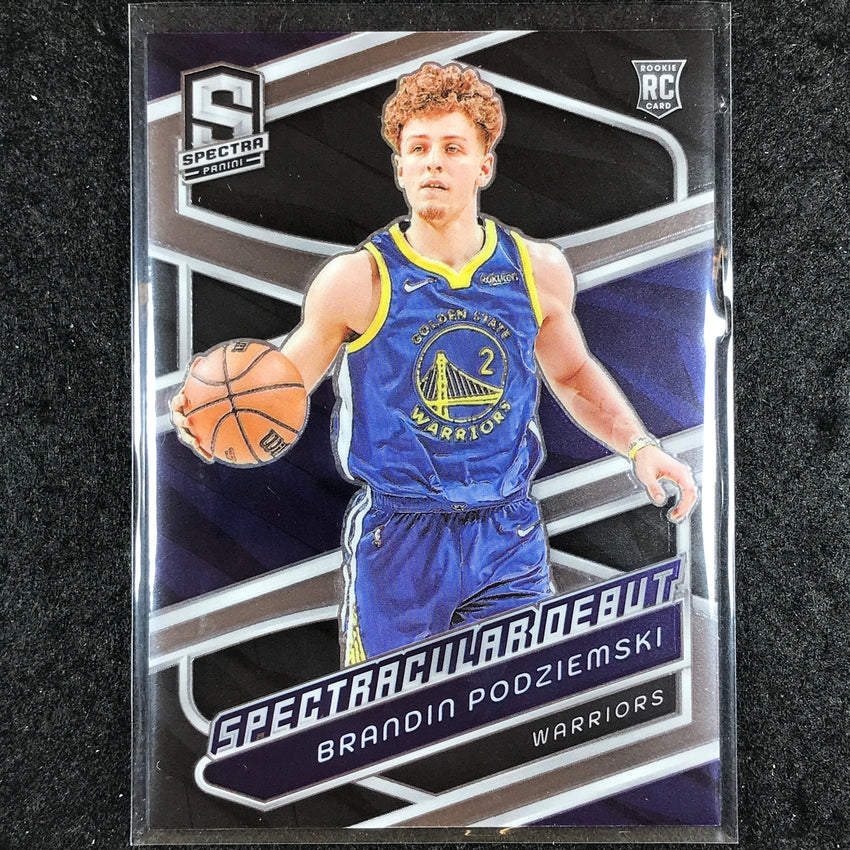 2023-24 Spectra BRANDIN PODZIEMSKI Rookie Base Spectacular Debut #199