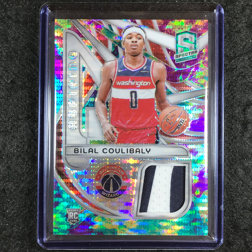 2023-24 Spectra BILAL COULIBALY Aspiring Rookie Patch Relic Celestial 36/99