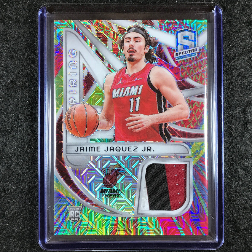 2023-24 Spectra JAIME JAQUEZ JR. Aspiring Rookie Patch Relic Meta 1/25