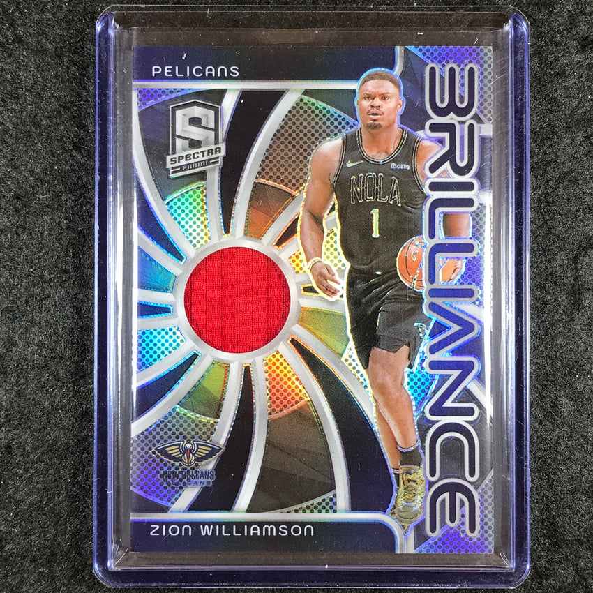 2023-24 Spectra ZION WILLIAMSON Brilliance Jersey Relic Base 106/149
