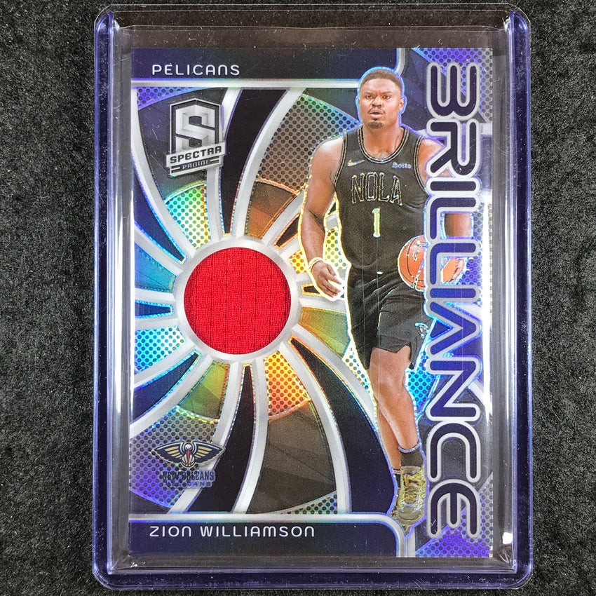 2023-24 Spectra ZION WILLIAMSON Brilliance Jersey Relic Base 136/149