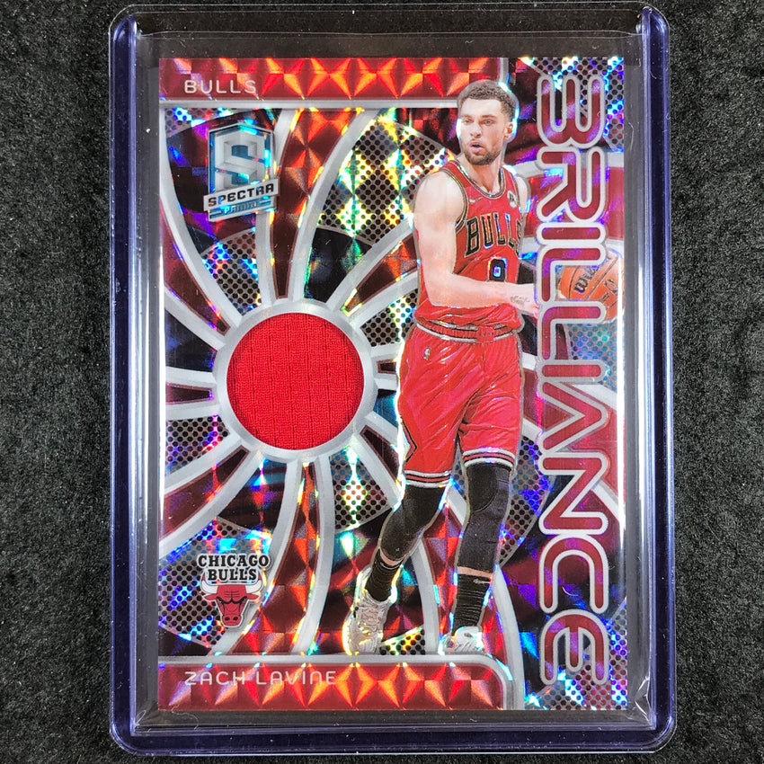 2023-24 Spectra ZACH LAVINE Brilliance Jersey Relic Interstellar 7/75