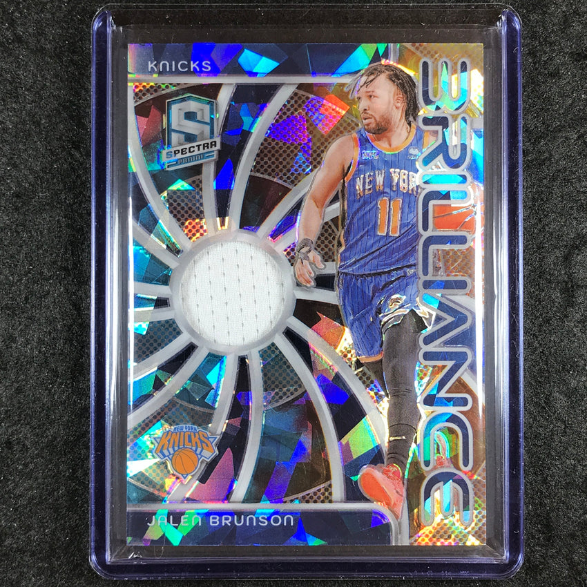 2023-24 Spectra JALEN BRUNSON Brilliance Jersey Relic Astral 36/49