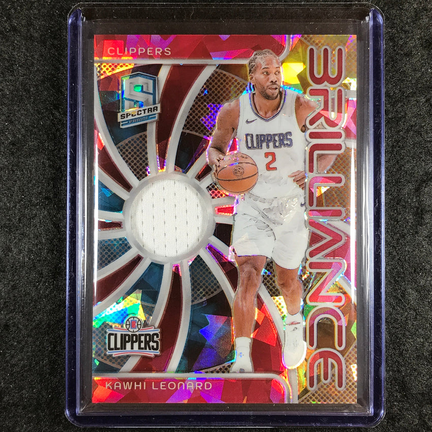 2023-24 Spectra KAWHI LEONARD Brilliance Jersey Relic Astral 17/49