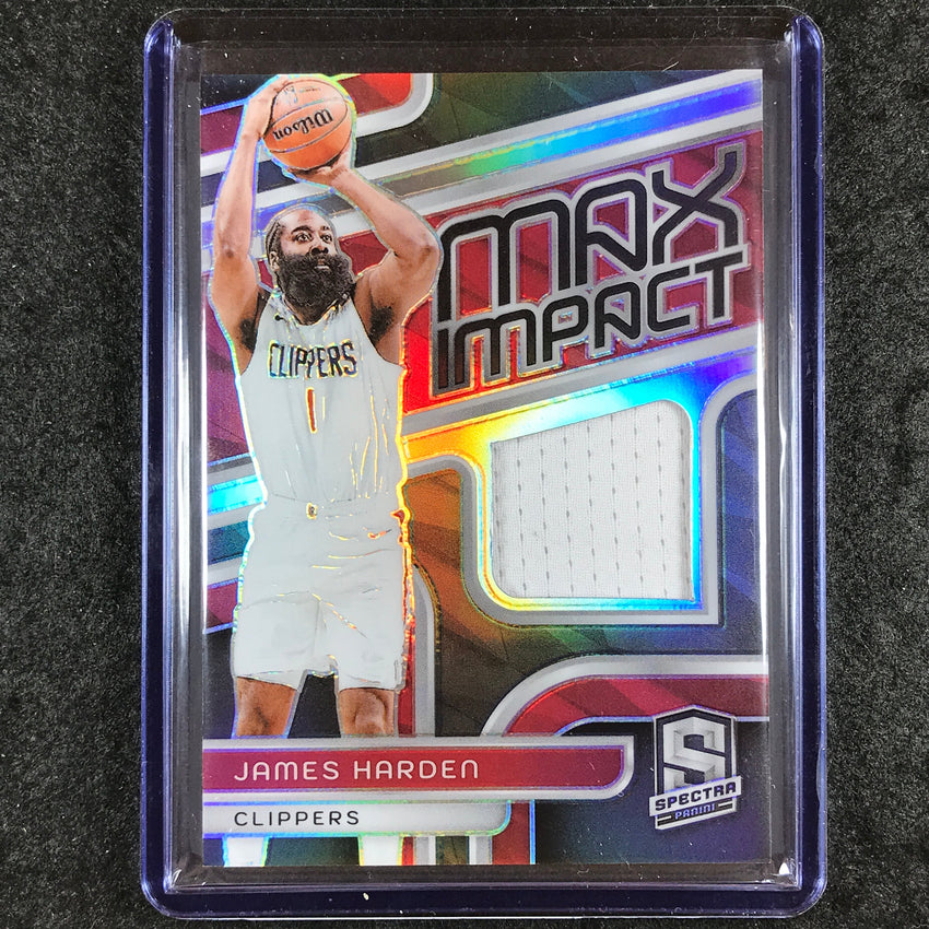 2023-24 Spectra JAMES HARDEN Max Impact Jersey Relic Base 70/149