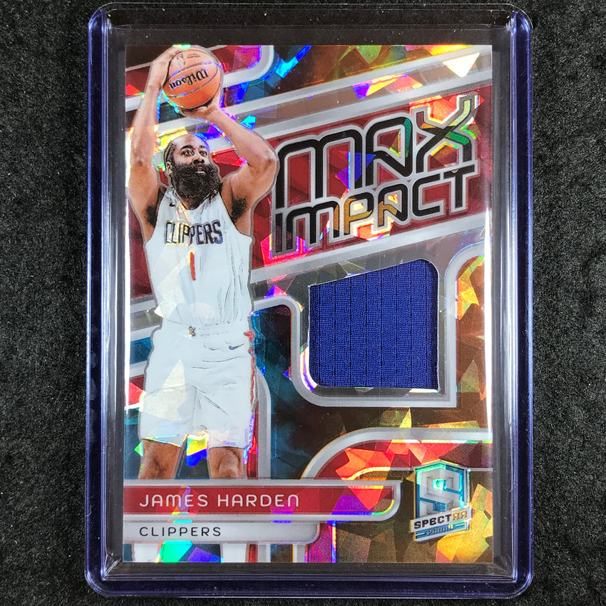 2023-24 Spectra JAMES HARDEN Max Impact Jersey Relic Astral 20/49