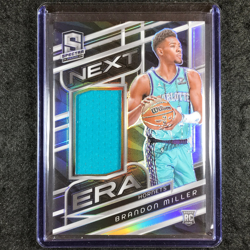 2023-24 Spectra BRANDON MILLER Next Era Rookie Jersey Relic Base 2/149