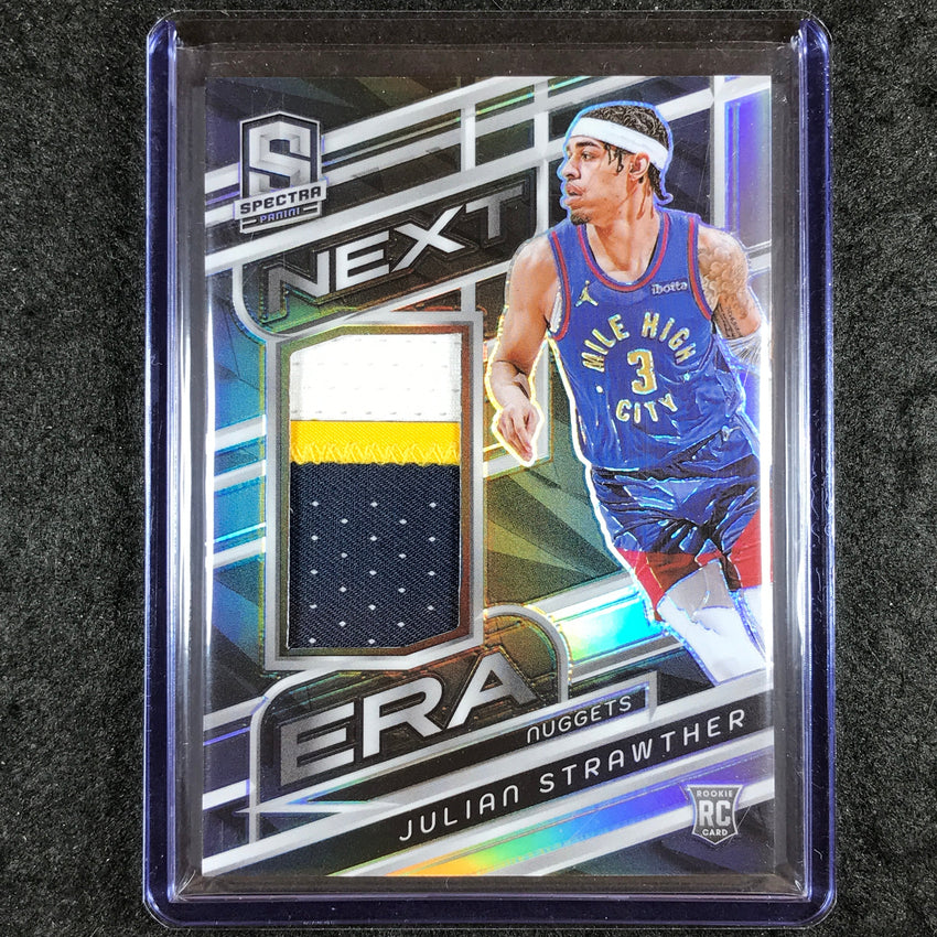 2023-24 Spectra JULIAN STRAWTHER Next Era Rookie Patch Relic Base 123/149