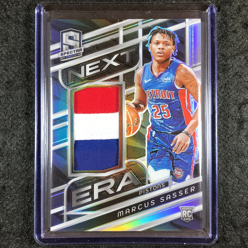 2023-24 Spectra MARCUS SASSER Next Era Rookie Patch Relic Base 77/149