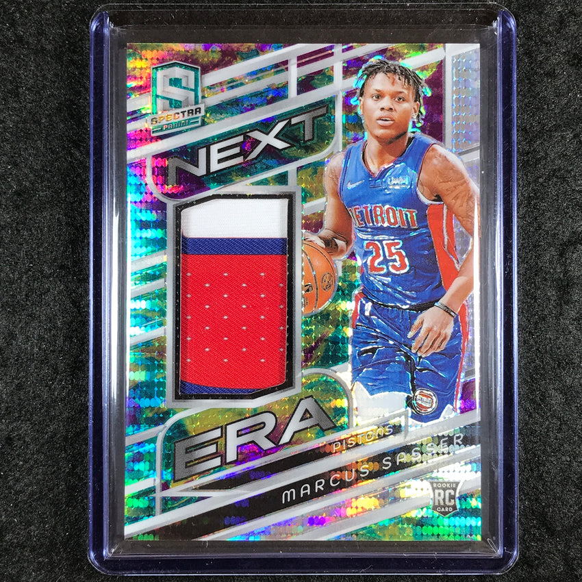 2023-24 Spectra MARCUS SASSER Next Era Rookie Patch Relic Celestial 85/99