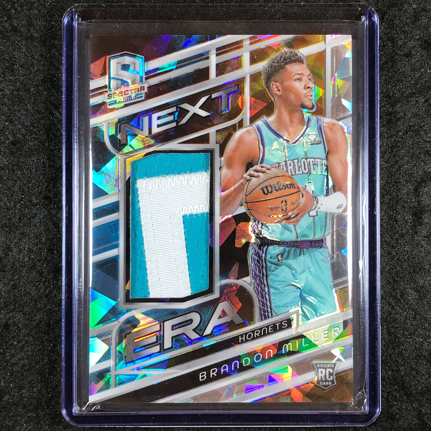 2023-24 Spectra BRANDON MILLER Next Era Rooke Patch Relic Astral 15/49