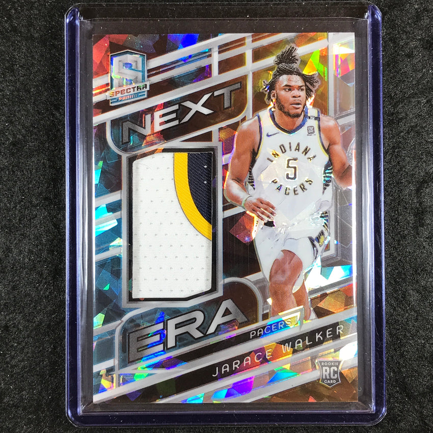2023-24 Spectra JARACE WALKER Next Era Rooke Patch Relic Astral 48/49