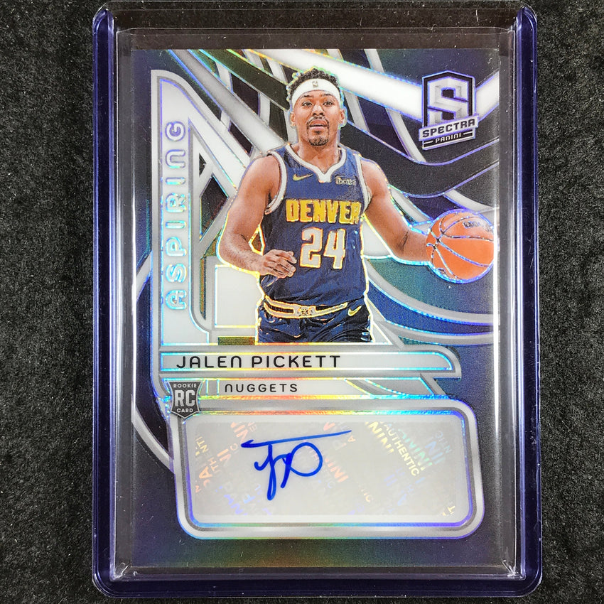 2023-24 Spectra JALEN PICKETT Aspiring Rookie Autograph Base 19/99