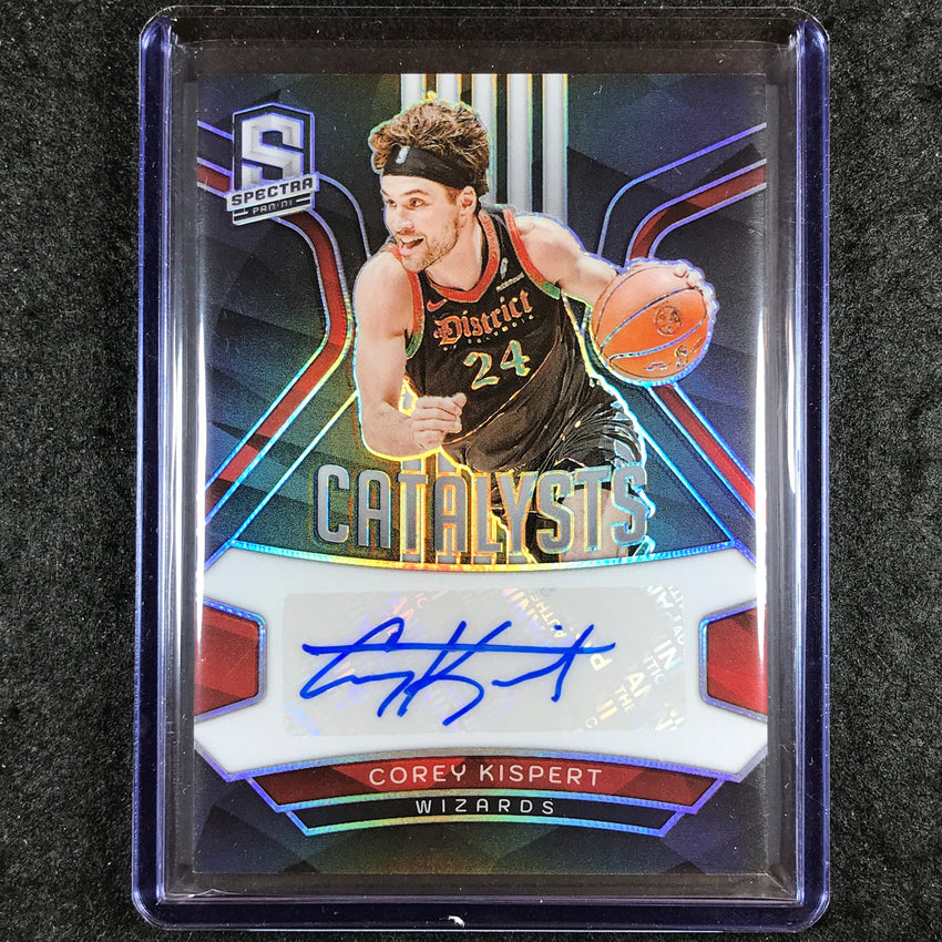 2023-24 Spectra COREY KISPERT Catalysts Signatures Auto Base 95/99