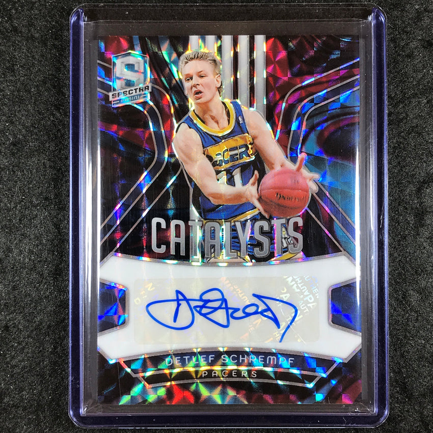 2023-24 Spectra DETLEF SCHREMPF Catalysts Signatures Auto Interstellar 59/75