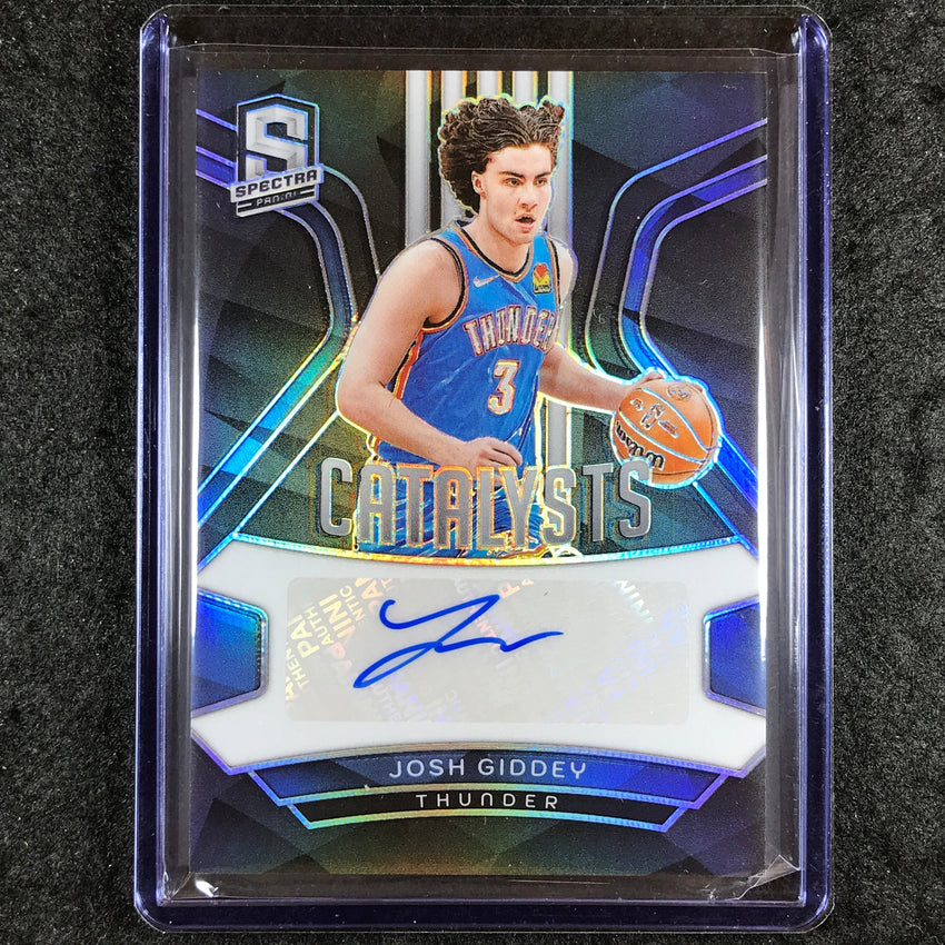 2023-24 Spectra JOSH GIDDEY Catalysts Signatures Auto Base 38/49