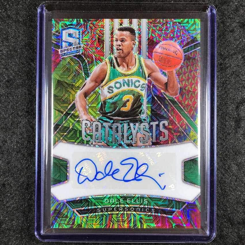 2023-24 Spectra DALE ELLIS Catalysts Signatures Auto Meta 7/25
